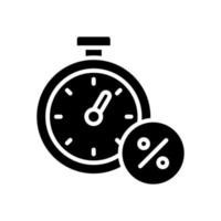 timer icon for your website, mobile, presentation, and logo design. vector