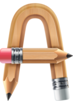 pencil alphabet letter font text png