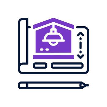 icono de arquitectura para su sitio web, móvil, presentación y diseño de logotipo. vector