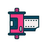 camera roll icon for your website, mobile, presentation, and logo design. vector