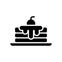 pancake icon for your website, mobile, presentation, and logo design. vector