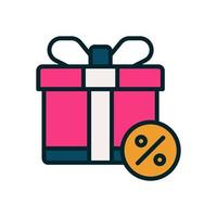 gift icon for your website, mobile, presentation, and logo design. vector