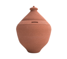 clay money box, Piggy Bank Gullak isolated png