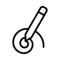 iconos hechos con lápiz o bolígrafo para dibujar diseños de líneas en espiral vector