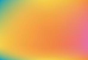 Smooth and blurry colorful gradient mesh background. Modern bright rainbow colors. Easy editable soft colored vector banner template