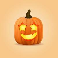 3D rendering spooky halloween decoration vector