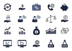 payment finance and investment flat icon element vector