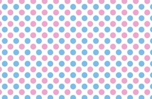 Abstract polkadot pastel color background vector