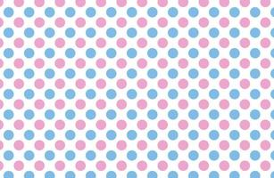 Abstract polkadot pastel color background vector