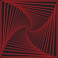 Abstract squares overlap vector