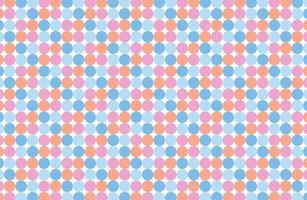 Abstract polkadot pastel color background vector