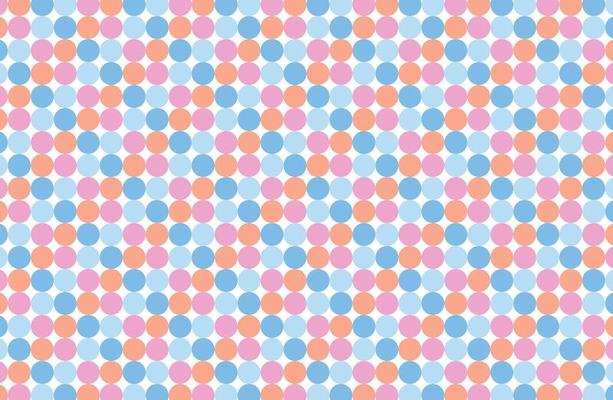 Abstract polkadot pastel color background
