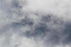 Stormy weather and dark clouds photo