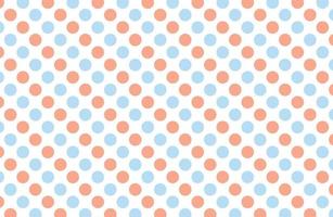 Abstract polkadot pastel color background vector