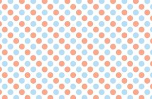 Abstract polkadot pastel color background vector