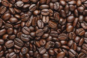Coffee beans texture. photo