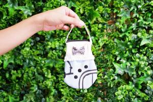 beautiful and cute pouch for shopping photo