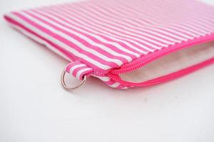 a beautiful and simple pouch as background photo