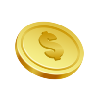 gold coin or dollar coin png