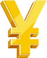 Yen-Zeichen-Symbol png