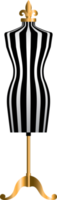 luxury mannequin graphic element png