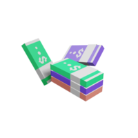 icono de dinero 3d con fondo transparente, perfecto para el diseño de plantillas, ui o ux y más. png