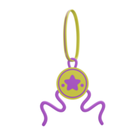 Icône de médaille 3d avec fond transparent, parfaite pour la conception de modèles, l'interface utilisateur ou l'ux et plus encore. png