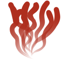 Abstract red color a blood like smoke png