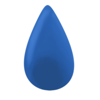 Water drop illustration element png