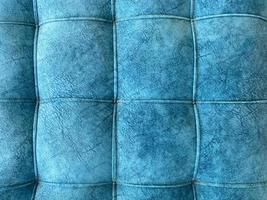 blue gold velvet surface of the cushion for background.  fabric with grained texture. furniture wrapping, pouf photo