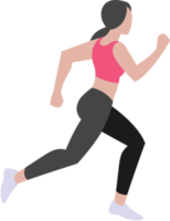 mujer entrenamiento fitness y ejercicios png