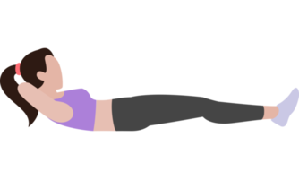 fitness et exercices d'entraînement pour femme png