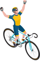 esporte de bicicleta de estrada png