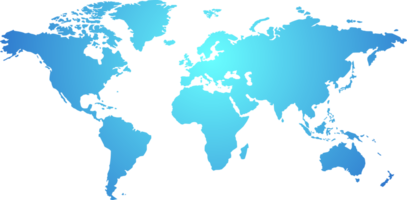 color del símbolo del mapa mundial png