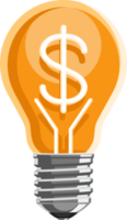 light bulb idea icon png