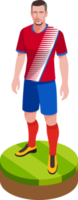 Soccer football player png