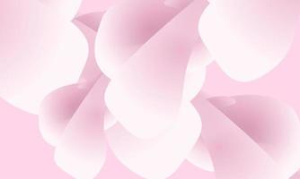 Abstract background with 3d pink color petal design photo
