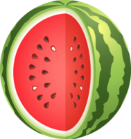 wassermelonenfarbillustration png