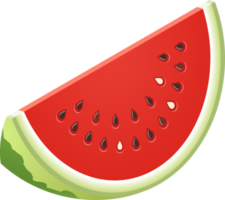 Watermelon color illustration png