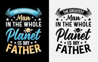 Typography papa dad Father's Day t-shirt design, happy father's day t shirt, dad t shirt vector