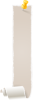Torn paper background png
