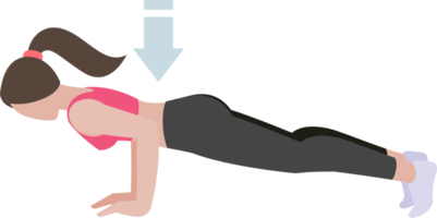 mujer entrenamiento fitness y ejercicios png