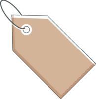 Price tag color symbol png