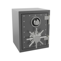 3D safe box png