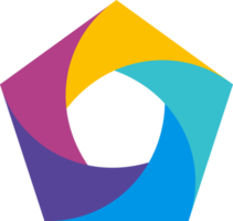 abstrakt Färg logotyp element png
