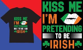 St. patrick's Day T-Shirt Design. vector