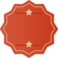 etichette badge bandiera design png