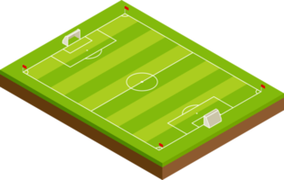 campo de futebol cor verde png