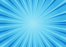 Abstract comic blue background. illustration. photo