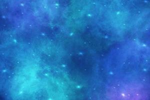 Unicorn background with rainbow sky fantasy. Colorful space galaxy. photo